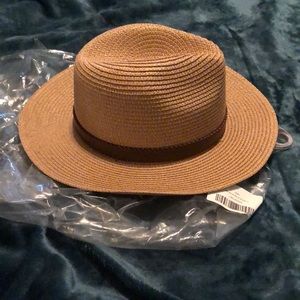 NWT Furtalk Panama Hat adjustable size